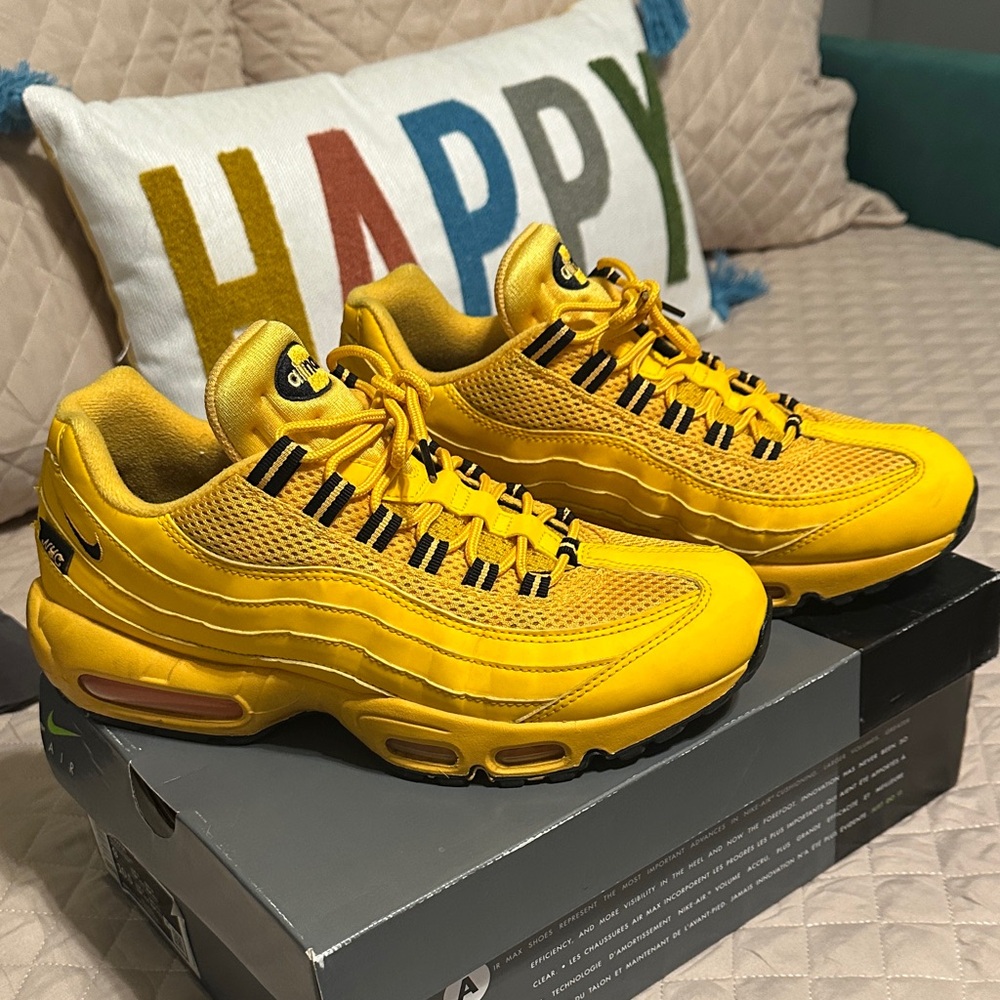 Nike Air Max 95 Yellow Sneakers